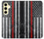 S3687 Firefighter Thin Red Line American Flag Hülle Schutzhülle Taschen für Samsung Galaxy S24 FE