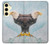 S3843 Bald Eagle On Ice Hülle Schutzhülle Taschen für Samsung Galaxy S24 FE
