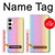 S3849 Colorful Vertical Colors Hülle Schutzhülle Taschen für Samsung Galaxy S24 FE