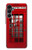 S0058 British Red Telephone Box Hülle Schutzhülle Taschen für Samsung Galaxy A16 5G
