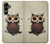 S0360 Coffee Owl Hülle Schutzhülle Taschen für Samsung Galaxy A16 5G