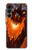 S0414 Fire Dragon Hülle Schutzhülle Taschen für Samsung Galaxy A16 5G