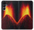 S0745 Volcano Lava Hülle Schutzhülle Taschen für Samsung Galaxy A16 5G