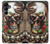 S0753 Skull Wing Rose Punk Hülle Schutzhülle Taschen für Samsung Galaxy A16 5G