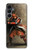 S0796 Japan Red Samurai Hülle Schutzhülle Taschen für Samsung Galaxy A16 5G