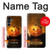 S1083 Pumpkin Spider Candles Halloween Hülle Schutzhülle Taschen für Samsung Galaxy A16 5G