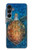 S1249 Blue Sea Turtle Hülle Schutzhülle Taschen für Samsung Galaxy A16 5G