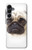 S1852 Pug Dog Hülle Schutzhülle Taschen für Samsung Galaxy A16 5G