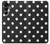 S2299 Black Polka Dots Hülle Schutzhülle Taschen für Samsung Galaxy A16 5G