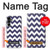 S2345 Navy Blue Shavron Zig Zag Pattern Hülle Schutzhülle Taschen für Samsung Galaxy A16 5G