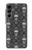 S2371 Skull Vintage Monochrome Pattern Hülle Schutzhülle Taschen für Samsung Galaxy A16 5G