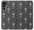 S2371 Skull Vintage Monochrome Pattern Hülle Schutzhülle Taschen für Samsung Galaxy A16 5G