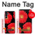 S2478 Red Daisy flower Hülle Schutzhülle Taschen für Samsung Galaxy A16 5G