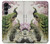 S2773 Peacock Chinese Brush Painting Hülle Schutzhülle Taschen für Samsung Galaxy A16 5G