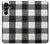 S2842 Black and White Buffalo Check Pattern Hülle Schutzhülle Taschen für Samsung Galaxy A16 5G