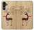 S3081 Wooden Raindeer Graphic Printed Hülle Schutzhülle Taschen für Samsung Galaxy A16 5G