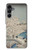 S3350 Utagawa Hiroshige Drum Bridge Yuhi Hill in Meguro Hülle Schutzhülle Taschen für Samsung Galaxy A16 5G
