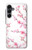 S3707 Pink Cherry Blossom Spring Flower Hülle Schutzhülle Taschen für Samsung Galaxy A16 5G