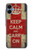 S0674 Keep Calm and Carry On Hülle Schutzhülle Taschen für Samsung Galaxy A06
