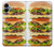 S0790 Hamburger Hülle Schutzhülle Taschen für Samsung Galaxy A06