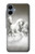 S0933 White Horses Hülle Schutzhülle Taschen für Samsung Galaxy A06