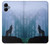 S0935 Wolf Howling in Forest Hülle Schutzhülle Taschen für Samsung Galaxy A06