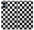 S1611 Black and White Check Chess Board Hülle Schutzhülle Taschen für Samsung Galaxy A06
