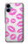 S2214 Pink Lips Kisses Hülle Schutzhülle Taschen für Samsung Galaxy A06