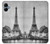 S2350 Old Paris Eiffel Tower Hülle Schutzhülle Taschen für Samsung Galaxy A06