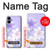 S2361 Purple White Flowers Hülle Schutzhülle Taschen für Samsung Galaxy A06