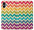 S2362 Rainbow Colorful Shavron Zig Zag Pattern Hülle Schutzhülle Taschen für Samsung Galaxy A06