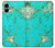 S2377 Turquoise Gemstone Texture Graphic Printed Hülle Schutzhülle Taschen für Samsung Galaxy A06