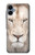 S2399 White Lion Face Hülle Schutzhülle Taschen für Samsung Galaxy A06