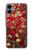 S2414 Red Blossoming Almond Tree Van Gogh Hülle Schutzhülle Taschen für Samsung Galaxy A06