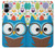S2521 Cute Nerd Owl Cartoon Hülle Schutzhülle Taschen für Samsung Galaxy A06
