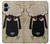 S2826 Cute Cartoon Unsleep Black Sheep Hülle Schutzhülle Taschen für Samsung Galaxy A06