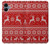 S2835 Christmas Reindeer Knitted Pattern Hülle Schutzhülle Taschen für Samsung Galaxy A06