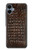 S2850 Brown Skin Alligator Graphic Printed Hülle Schutzhülle Taschen für Samsung Galaxy A06