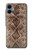 S2875 Rattle Snake Skin Graphic Printed Hülle Schutzhülle Taschen für Samsung Galaxy A06