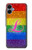 S2900 Rainbow LGBT Lesbian Pride Flag Hülle Schutzhülle Taschen für Samsung Galaxy A06