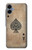S2928 Vintage Spades Ace Card Hülle Schutzhülle Taschen für Samsung Galaxy A06