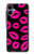 S2933 Pink Lips Kisses on Black Hülle Schutzhülle Taschen für Samsung Galaxy A06