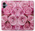 S2943 Pink Rose Hülle Schutzhülle Taschen für Samsung Galaxy A06
