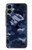S2959 Navy Blue Camo Camouflage Hülle Schutzhülle Taschen für Samsung Galaxy A06