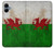 S2976 Wales Football Soccer Flag Hülle Schutzhülle Taschen für Samsung Galaxy A06