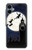 S3249 Peter Pan Fly Full Moon Night Hülle Schutzhülle Taschen für Samsung Galaxy A06
