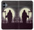S3262 Grim Reaper Night Moon Cemetery Hülle Schutzhülle Taschen für Samsung Galaxy A06