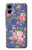 S3265 Vintage Flower Pattern Hülle Schutzhülle Taschen für Samsung Galaxy A06