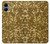 S3388 Gold Glitter Graphic Print Hülle Schutzhülle Taschen für Samsung Galaxy A06