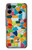 S3391 Abstract Art Mosaic Tiles Graphic Hülle Schutzhülle Taschen für Samsung Galaxy A06